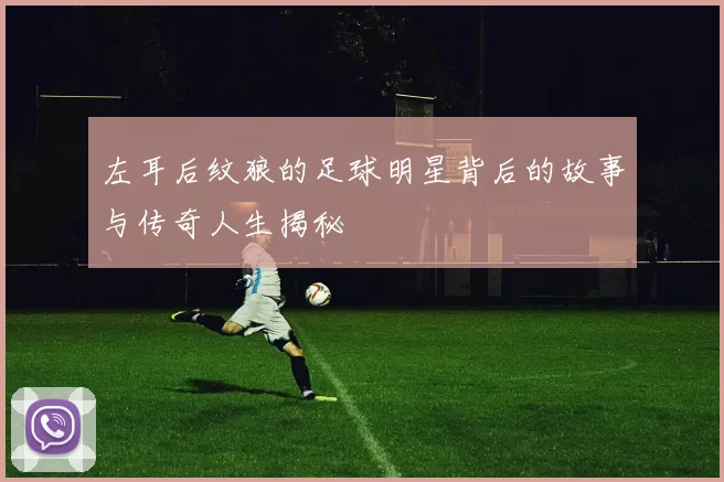左耳后纹狼的足球明星背后的故事与传奇人生揭秘